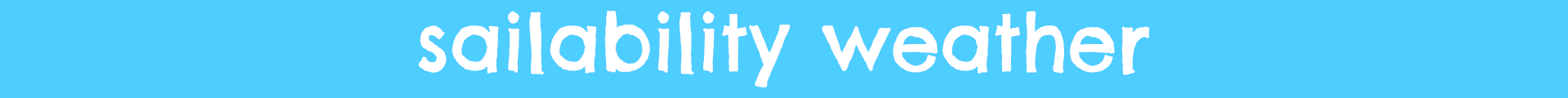 Sailability Weather